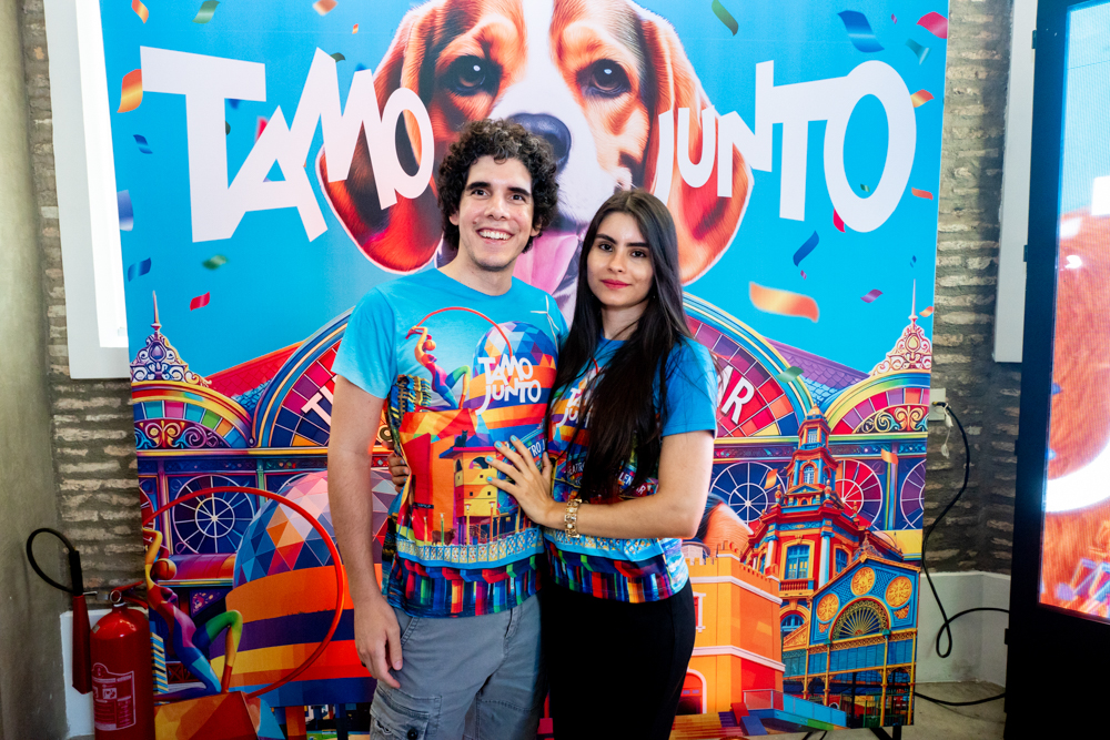 Evandro Colares E Agata Ferrari