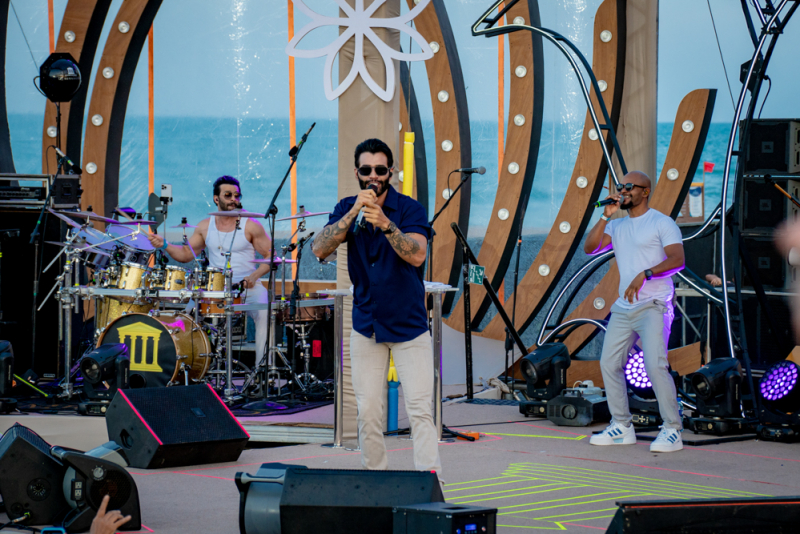 Coqueiral do Beach Park vira cenário para show especial de Gusttavo Lima