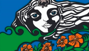 Iemanja Serigrafia 70cm X 50cm Valor 2000 Emoldurada 1700 Sem Moldura 1