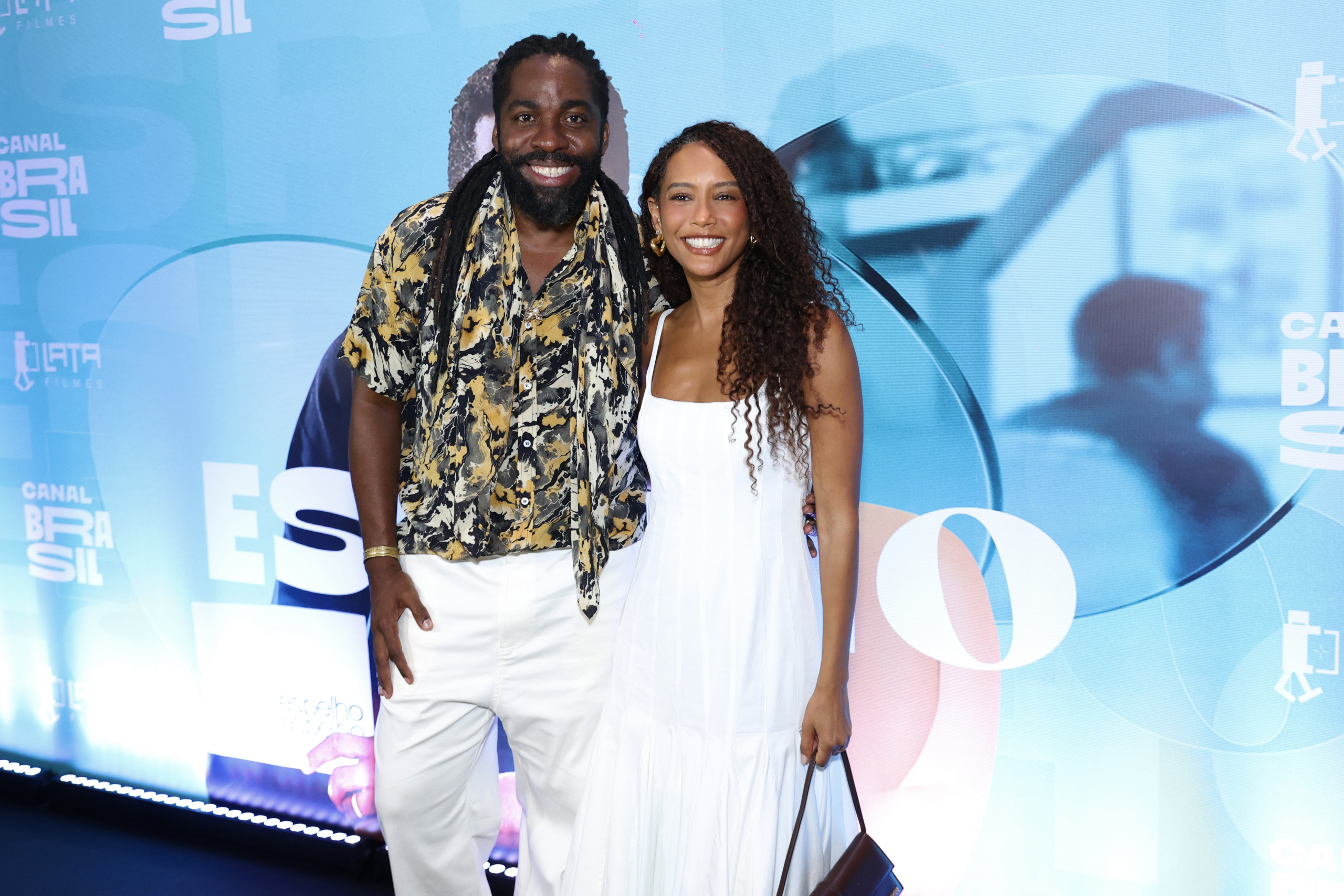 Lázaro Ramos reúne famosos no lançamento do programa “Espelho”, no Rio de Janeiro