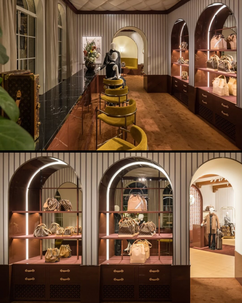 Louis Vuitton Unveils Its First Ever Hotel Themed Pop Up In Shanghai. The Concept Marks A New Ch (5)