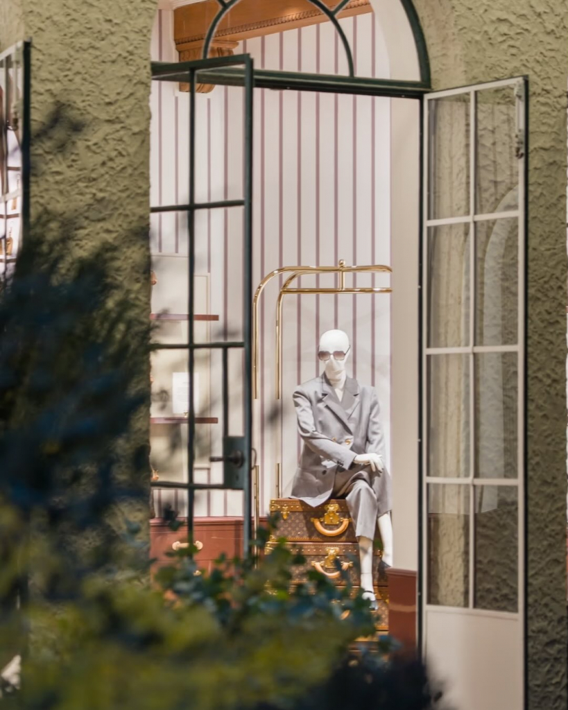 Louis Vuitton Unveils Its First Ever Hotel Themed Pop Up In Shanghai. The Concept Marks A New Ch (7)