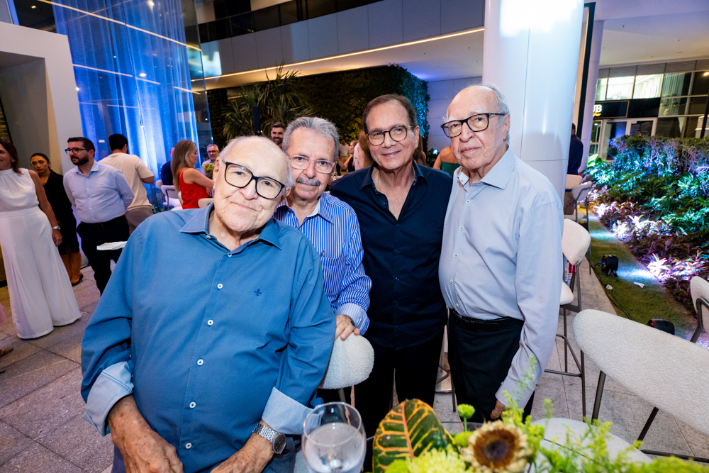 Luiz Marques, Egidio Serpa, Beto Studart E Lúcio Alcântara (2)