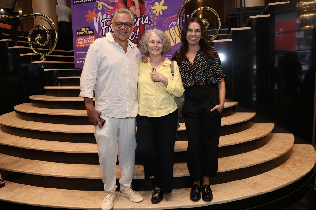 Marcus Montenegro, Irene Ravache E Ana Paula Araújo
