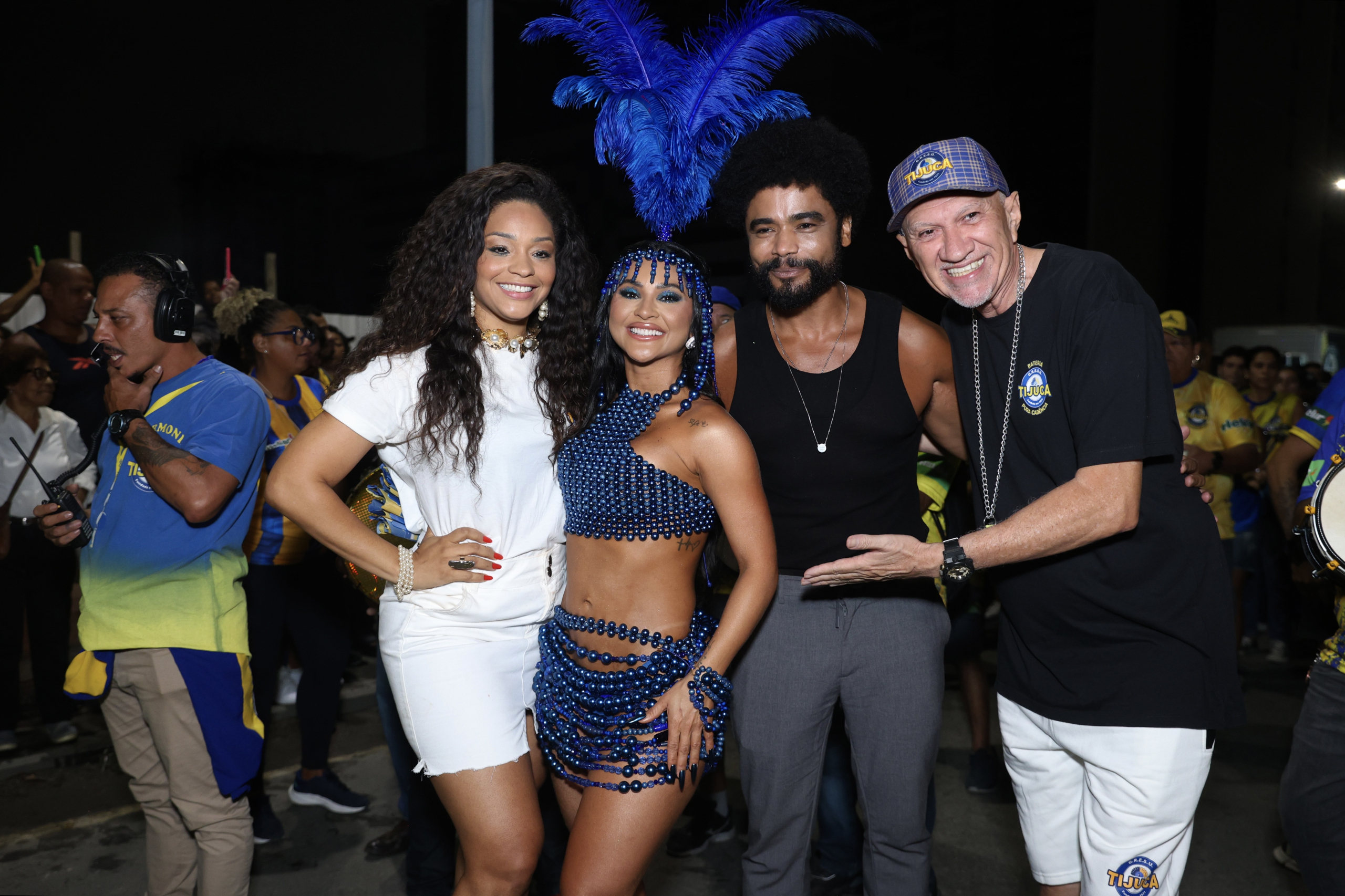 Unidos da Tijuca transforma ensaio de rua em prévia vibrante para o Carnaval