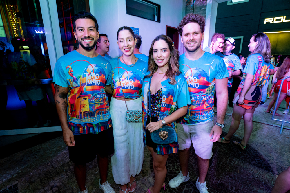 Pedro Jorge, Bárbara Saunders, Maria Braz E Victor Perlingeiro