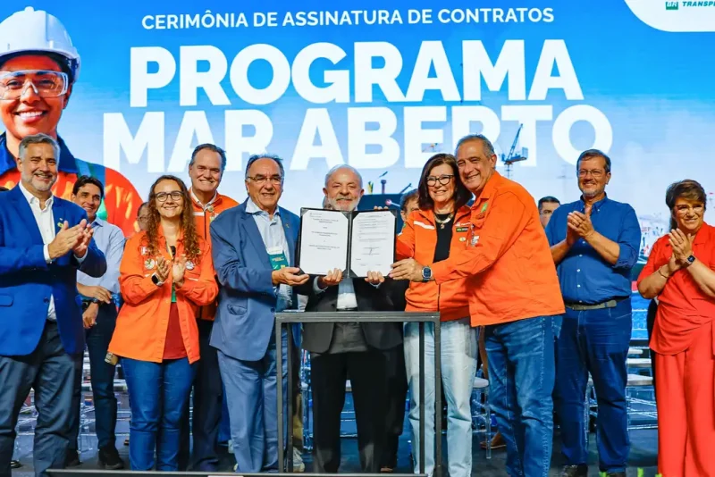 Petrobras Assina Contrato Bilionário Para Fabricar Navios No Rs Foto Ricardo Stuckert