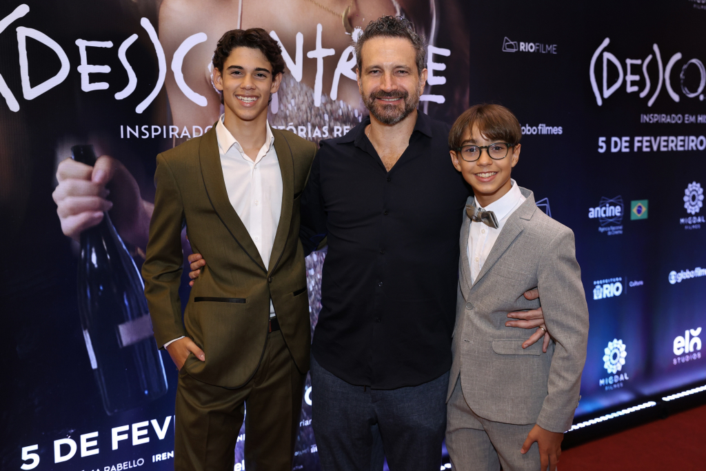 Rafa Fuchs, Caco Ciocler E Stefano Agostini