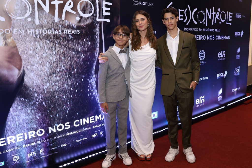 Rafa Fuchs, Carolina Dieckmmann E Stefano Agostini