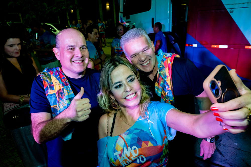 Roberto Cláudio, Camila Borges E Ferruccio Feitosa