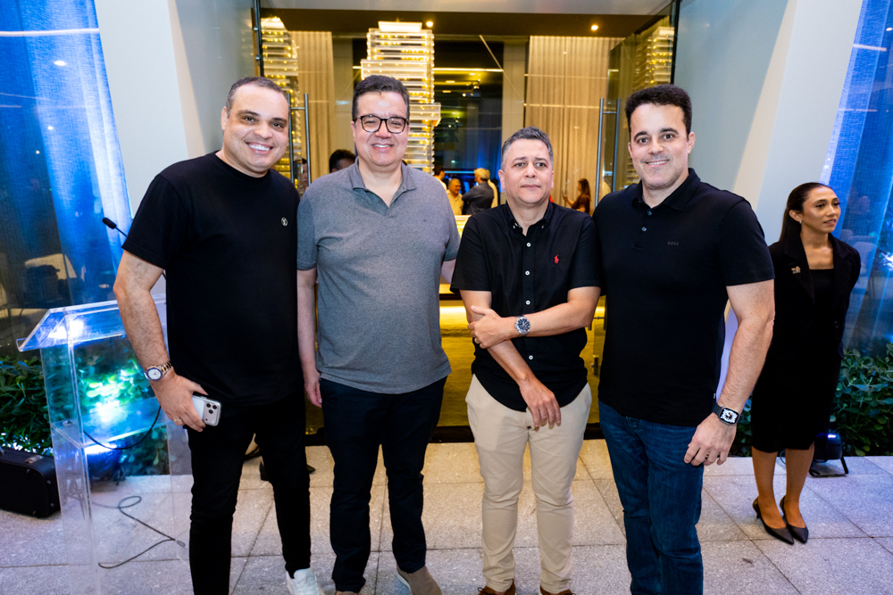 Rodrigo César, Ticiano Rêgo, Rômulo Vasconcelos E André Aguiar (1)