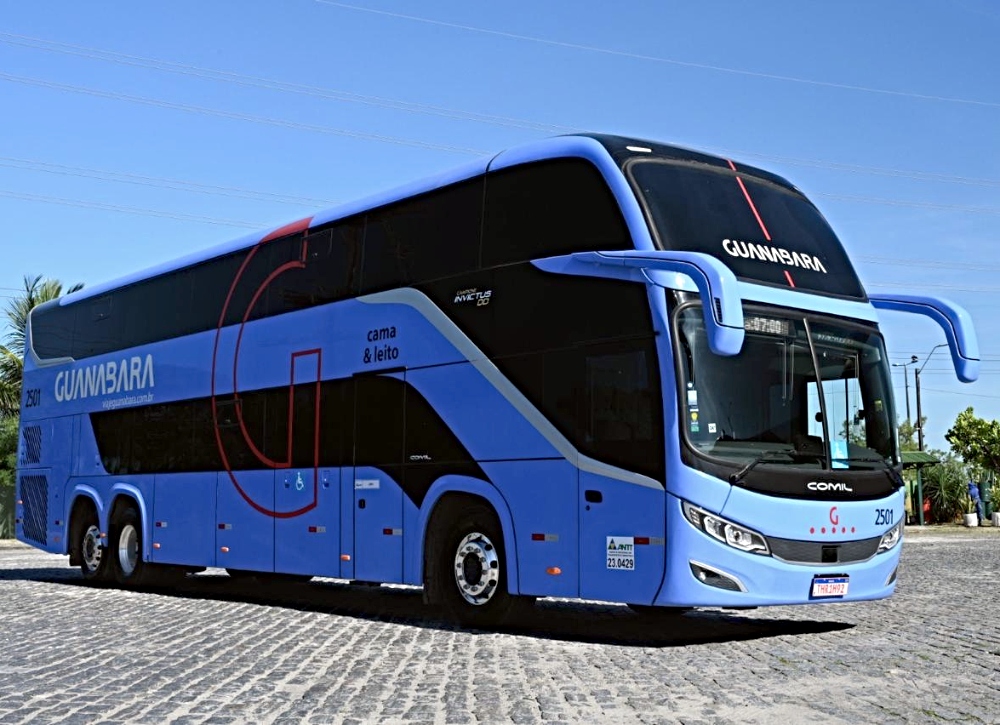 Guanabara reforça Serviço Cama em rotas estratégicas no período da alta estação