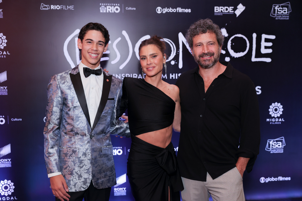 Stéfano Agostini, Carolina Dieckmann E Caco Ciocler