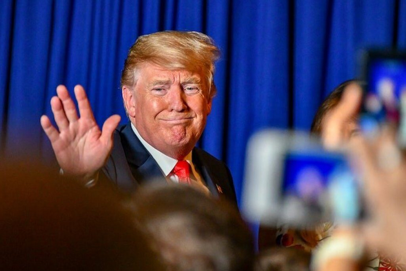 President Trump Makes Remarks At The U.s. Embassy Buenos Aires Meet And Greet More: President Donald Trump Conducts A Meet And Greet With The Staff And Families Of Us Embassy Buenos Aires Along With Secretary Michael R. Pompeo In Argentina, 30 November 2018. [state Department Photo/ Public Domain]. Original Public Domain Image From flickr