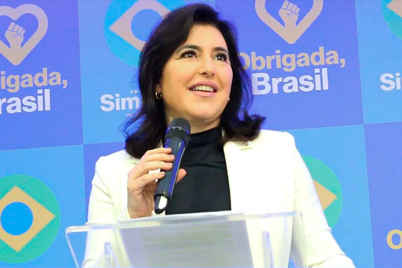 Simone Tebet confirma saída do Governo para disputar eleições