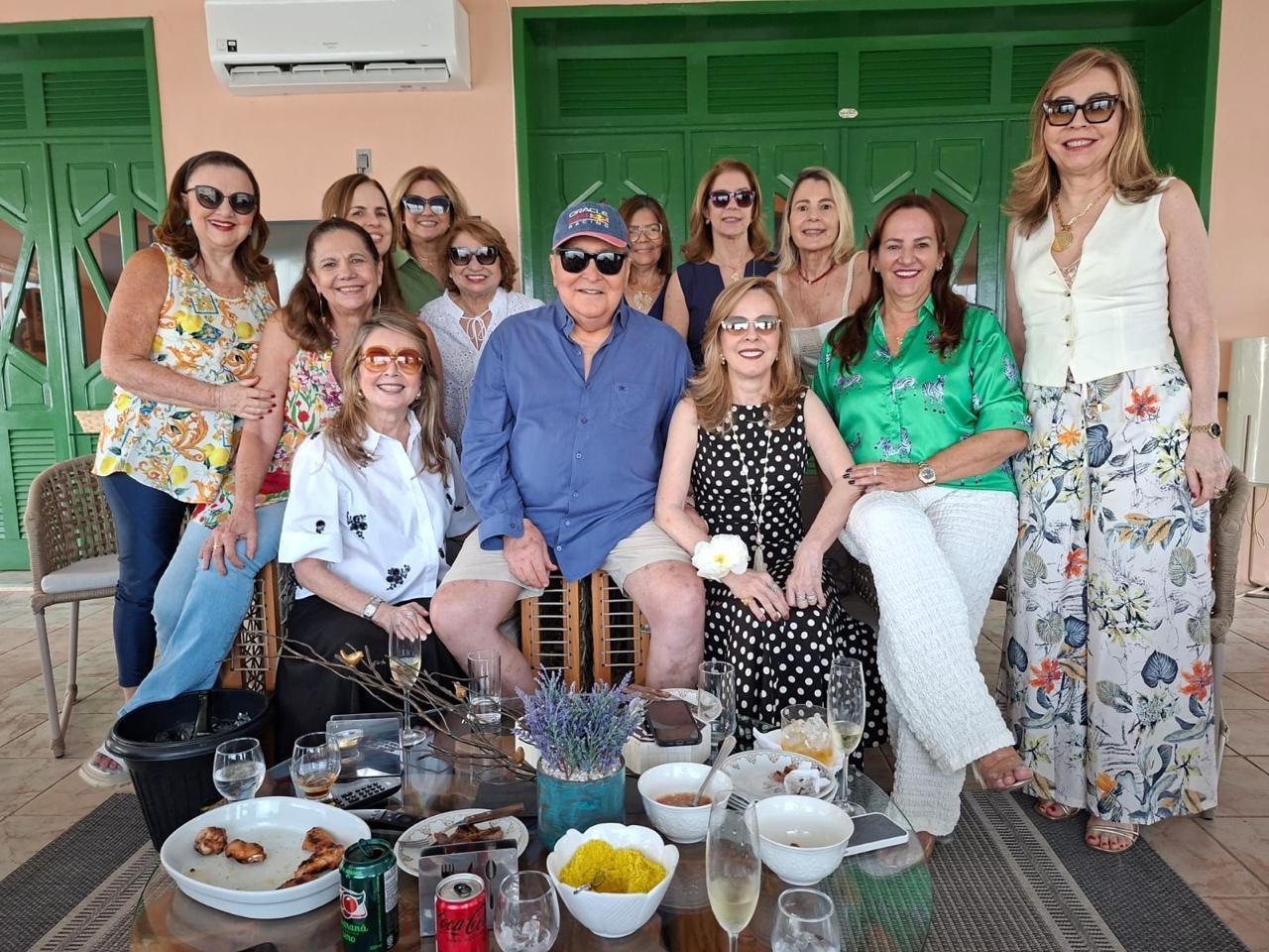 Almoço entre amigos celebra os 70 anos de Luiz Pontes em Massapê