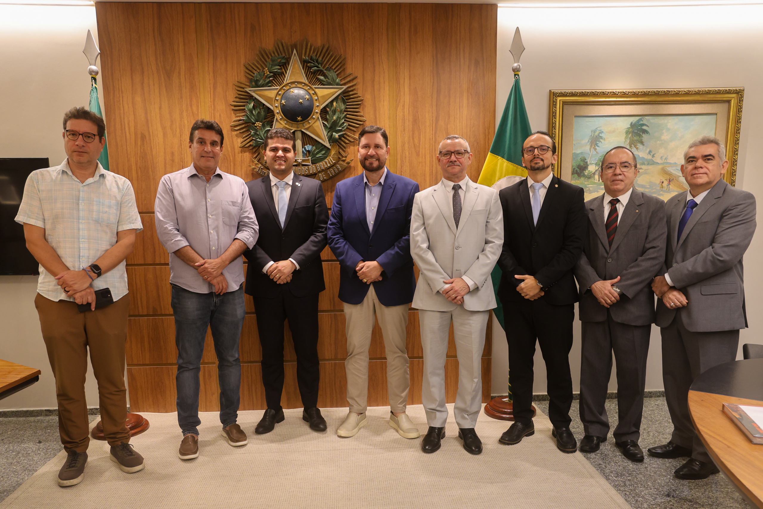 Novo procurador-geral do MPCE visita a Alece e reforça laços institucionais com o Legislativo estadual