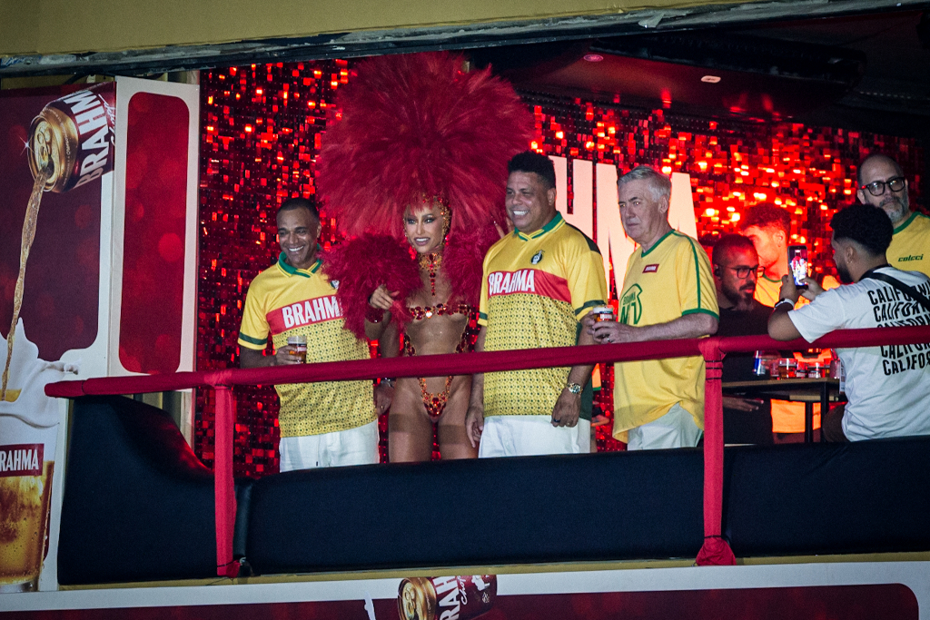 Carlo Ancelotti, Sabrina Sato, Ronaldo Fenômeno E Denilson