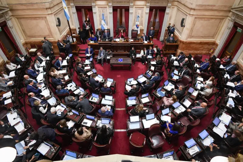 Congresso Senado Argentina Foto Comunicación Senado