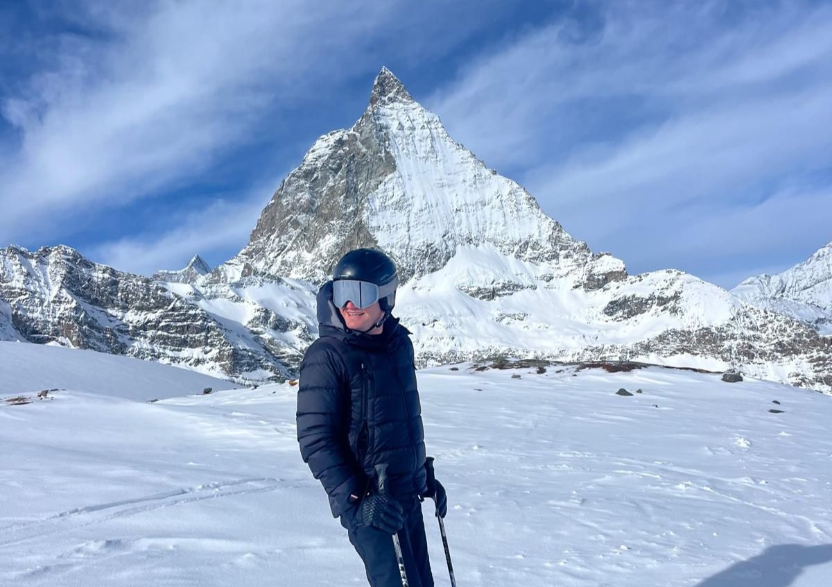David Moura do Carmo encontra em Zermatt o equilíbrio entre esporte e luxo casual
