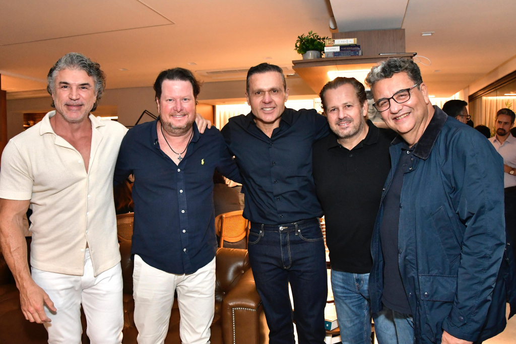 Guilherme Koury, Guilherme Visnevski, Eduardo Diogo, Luciano Luft E Aluízio Falcão
