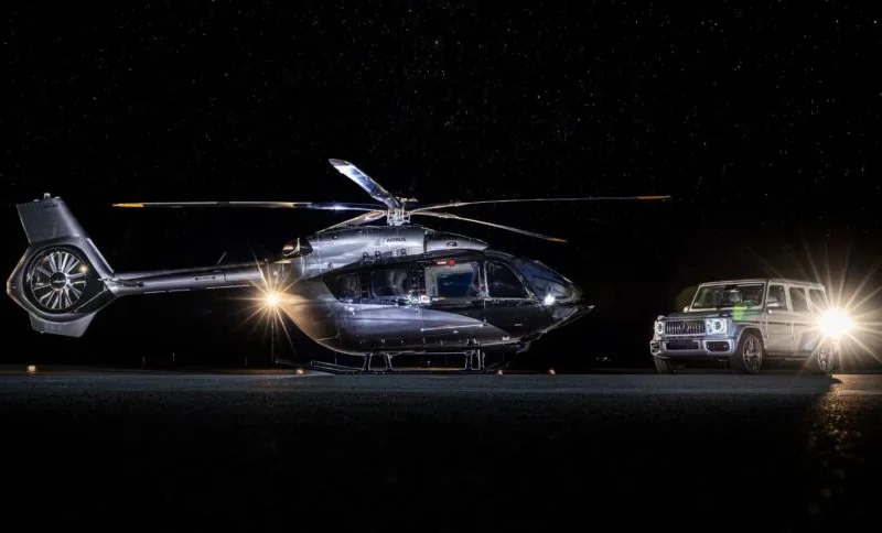 Helicóptero de luxo de US$ 15 milhões une Airbus e Mercedes-Benz para experiências exclusivas no ar
