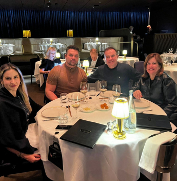 De férias em St. Moritz, empresários brasileiros brindam crescimento empresarial