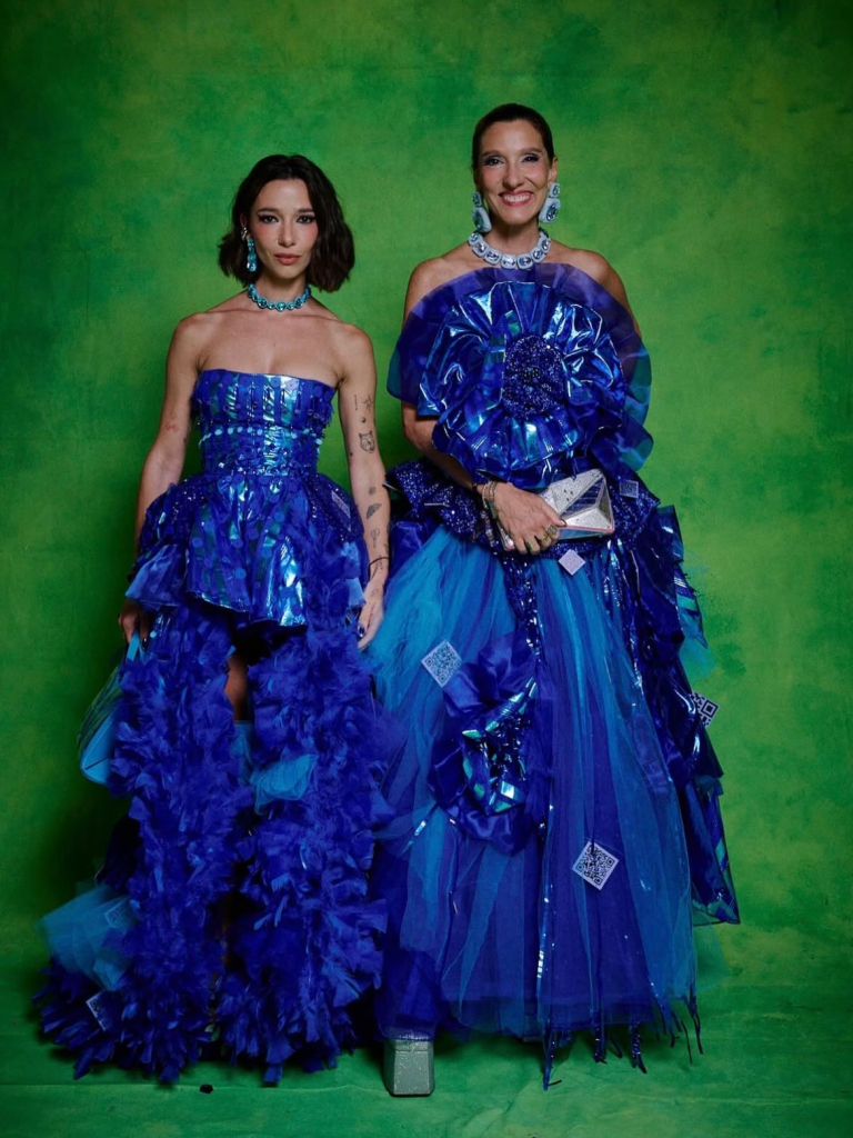 Isabela E Chica Capeto Vestem Ryzí Crédito Leca Novo