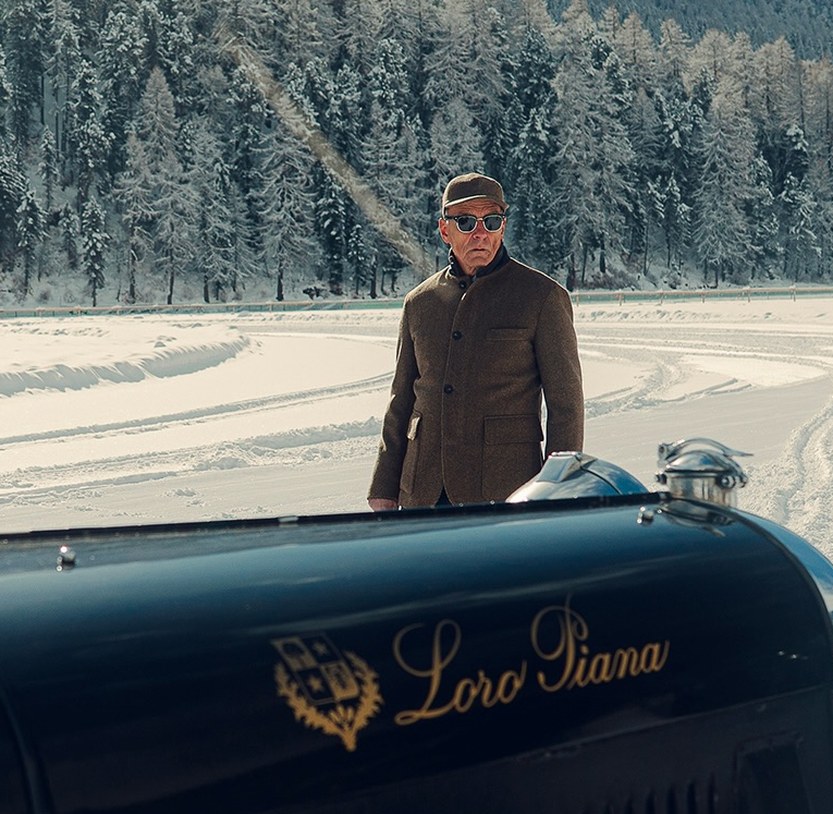 Loro Piana reafirma sua história com o automobilismo no Concurso Internacional de Elegância de St. Moritz