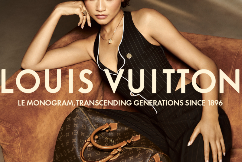 Louis Vuitton Campaign Zendaya Monogram 130th Anniversary © Glen Luchford (1)