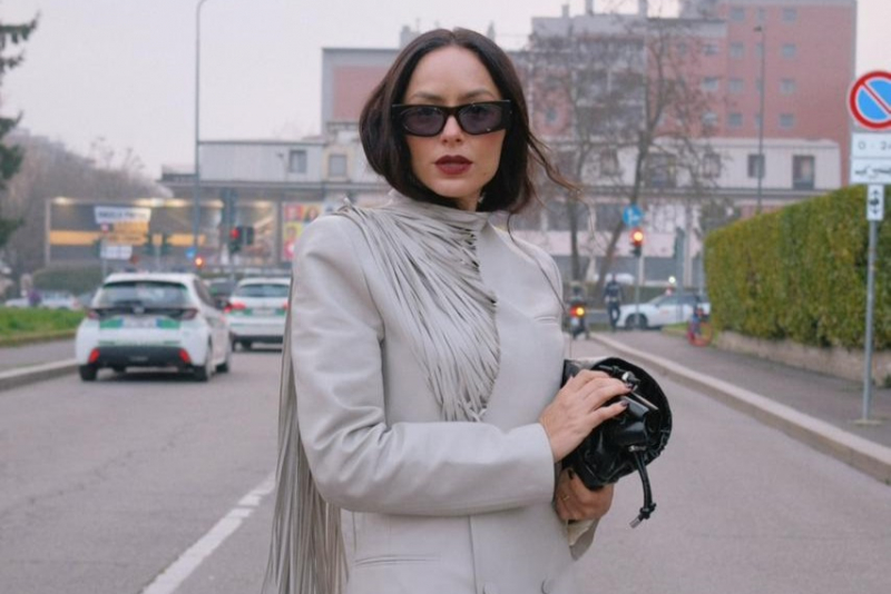 Lu Tranchesi retorna à Semana de Moda de Milão e prestigia desfile da Diesel na abertura da temporada