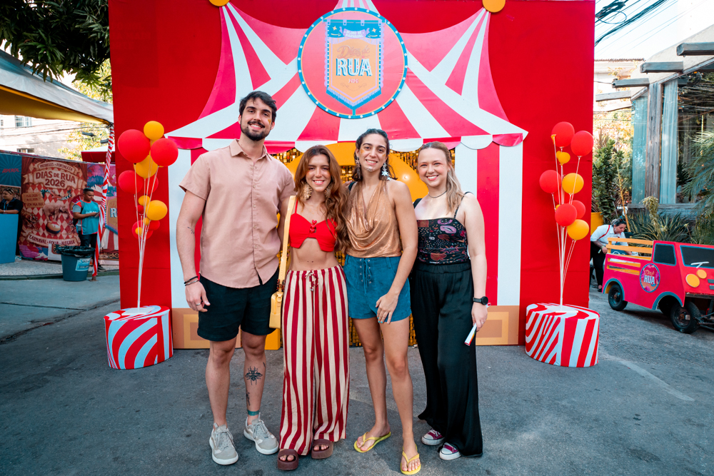 Marcel Costa Lima, Lia Conde, Sophia Valente E Eduarda Linhares