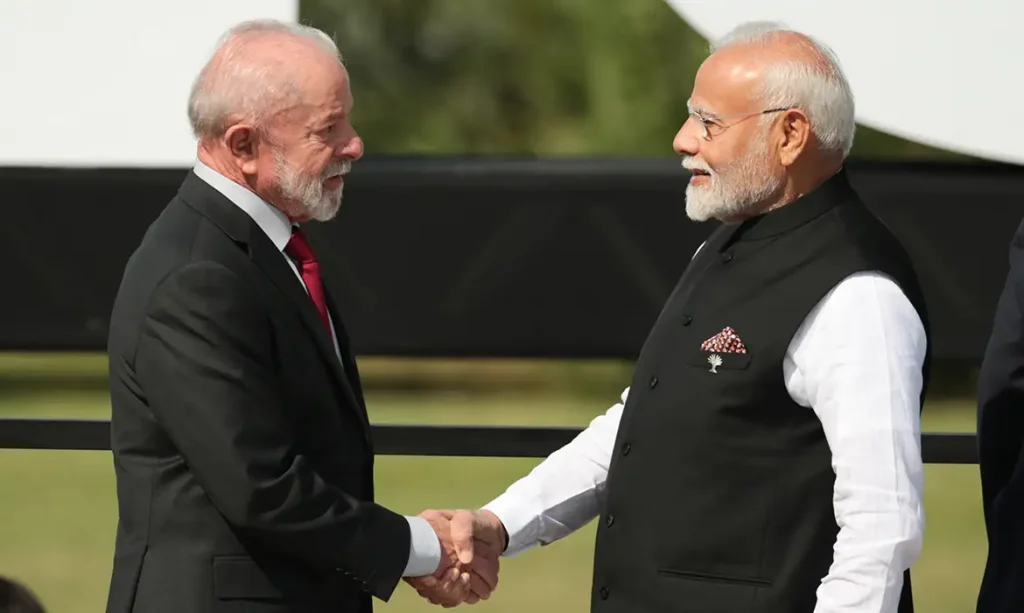 O Presidente Brasileiro Será Homenageado Com Um Almoço Oferecido Pelo Presidente Indiano, Droupadi Murmu Foto Agência Brasil