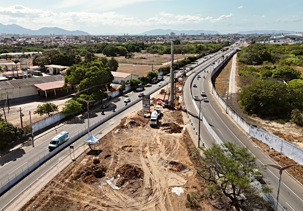 Obra do VLT Aeroporto – Castelão gera intervenção próximo à Alberto Craveiro