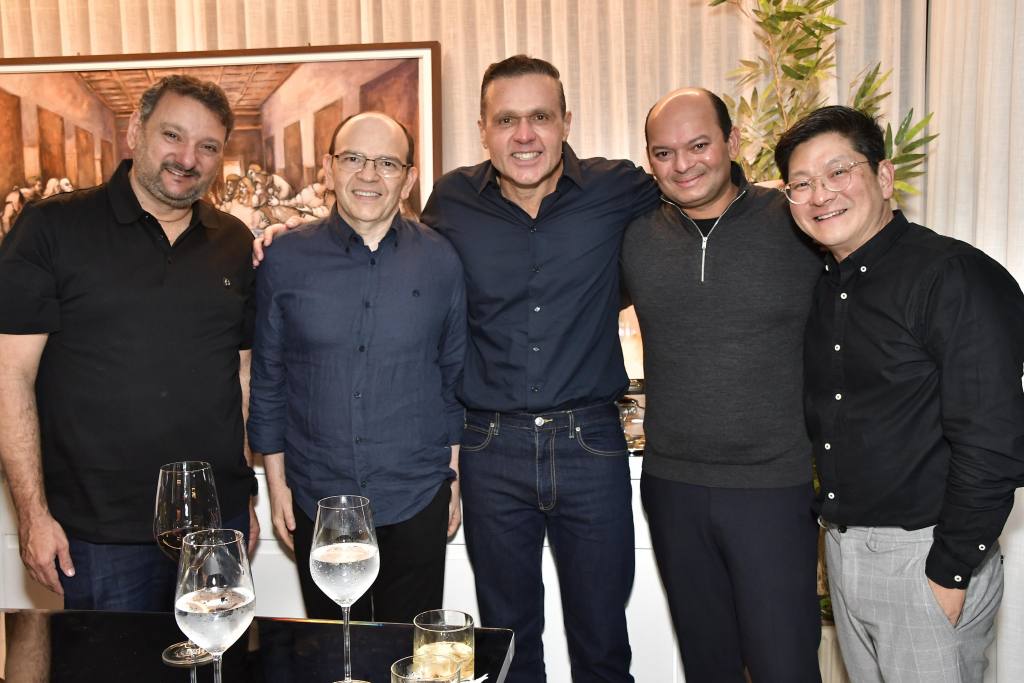 Patriolino Dias, Sérgio Marinho, Eduardo Diogo, Otílio Ferreira E Alê Imanishi