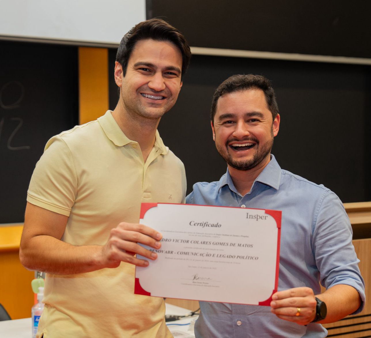 Deputado Pedro Matos participa de imersão do RenovaBR em São Paulo