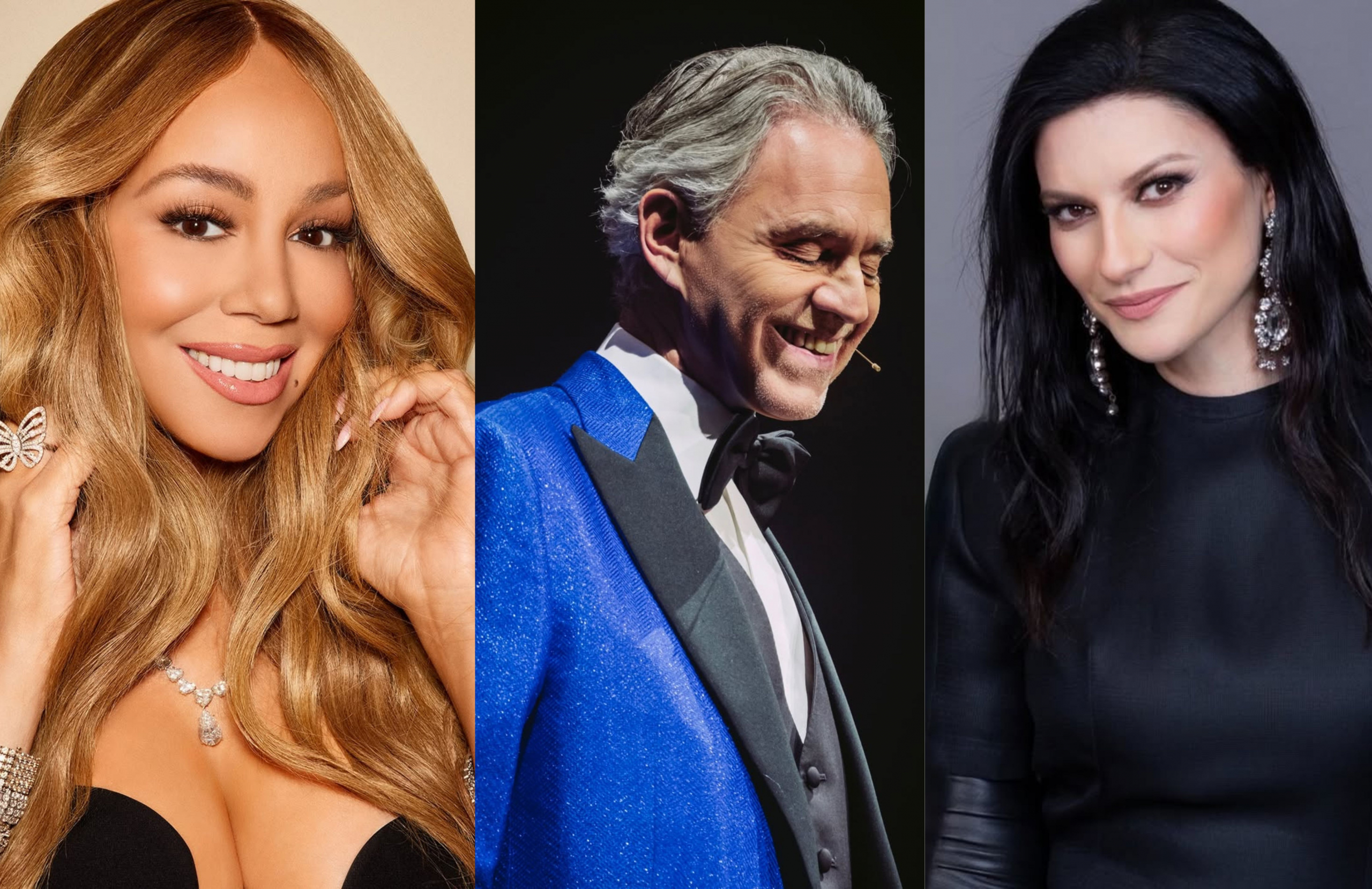 Mariah Carey, Andrea Bocelli e Laura Pausini comandam a abertura dos Jogos de Inverno na Itália