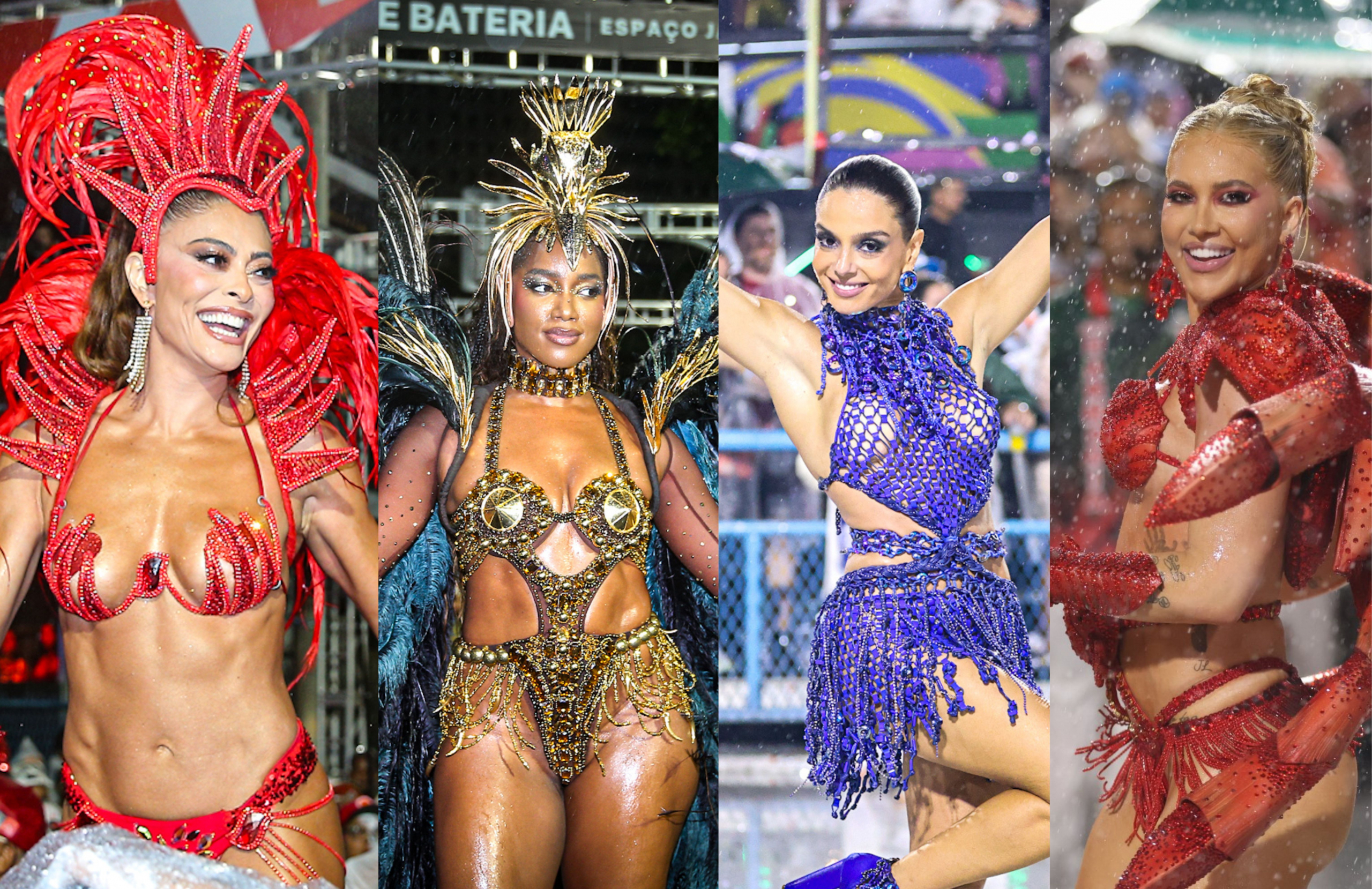 Ensaios técnicos do Grupo Especial terminam com Viradouro, Imperatriz, Grande Rio e Beija-Flor