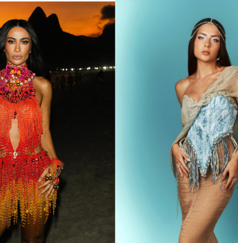 Silvia Braz e Jade Picon participam da abertura do Carnaval no Camarote Salvador