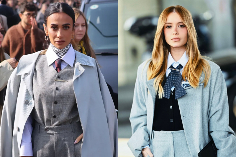 Na Milan Fashion Week 2026, Silvia Braz e Maria Braz revisitam os códigos da Boss