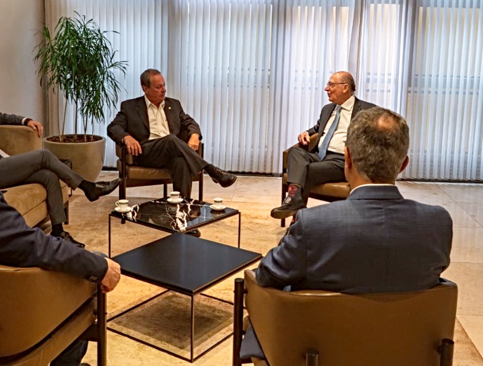 Ricardo Alban e Geraldo Alckmin alinham ações para fortalecer o comércio exterior