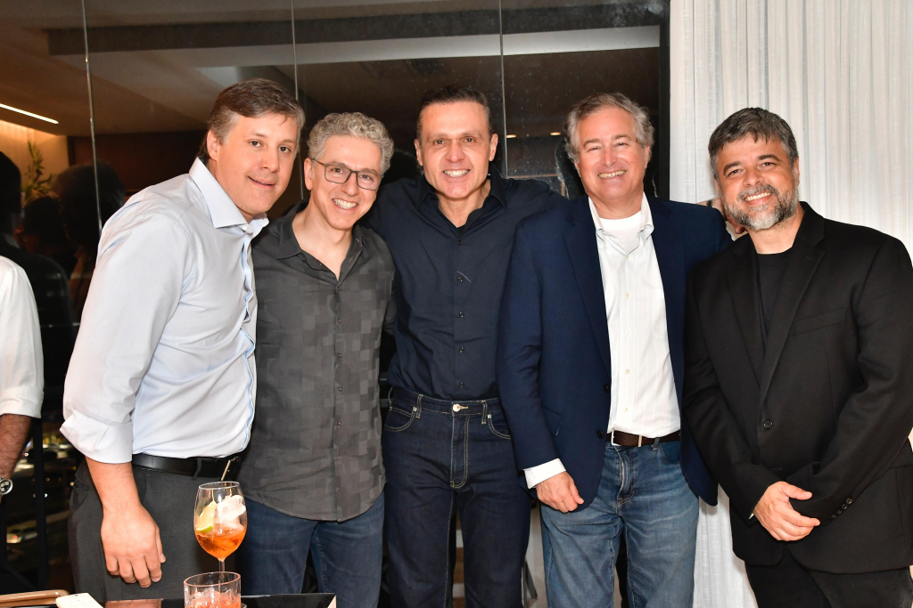 Rodolfo Ometto Rolim, Marcus Hadade, Eduardo Diogo, Marcos Andrade E Celso Campelo