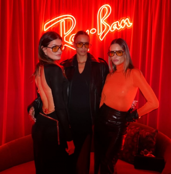 Isabeli Fontana, Alessandra Ambrosio e Lais Ribeiro participam de evento exclusivo da Ray-Ban em Doha
