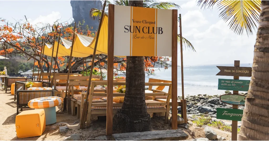 Sun Club Veuve Clicquot Fernando Noronha Brasil