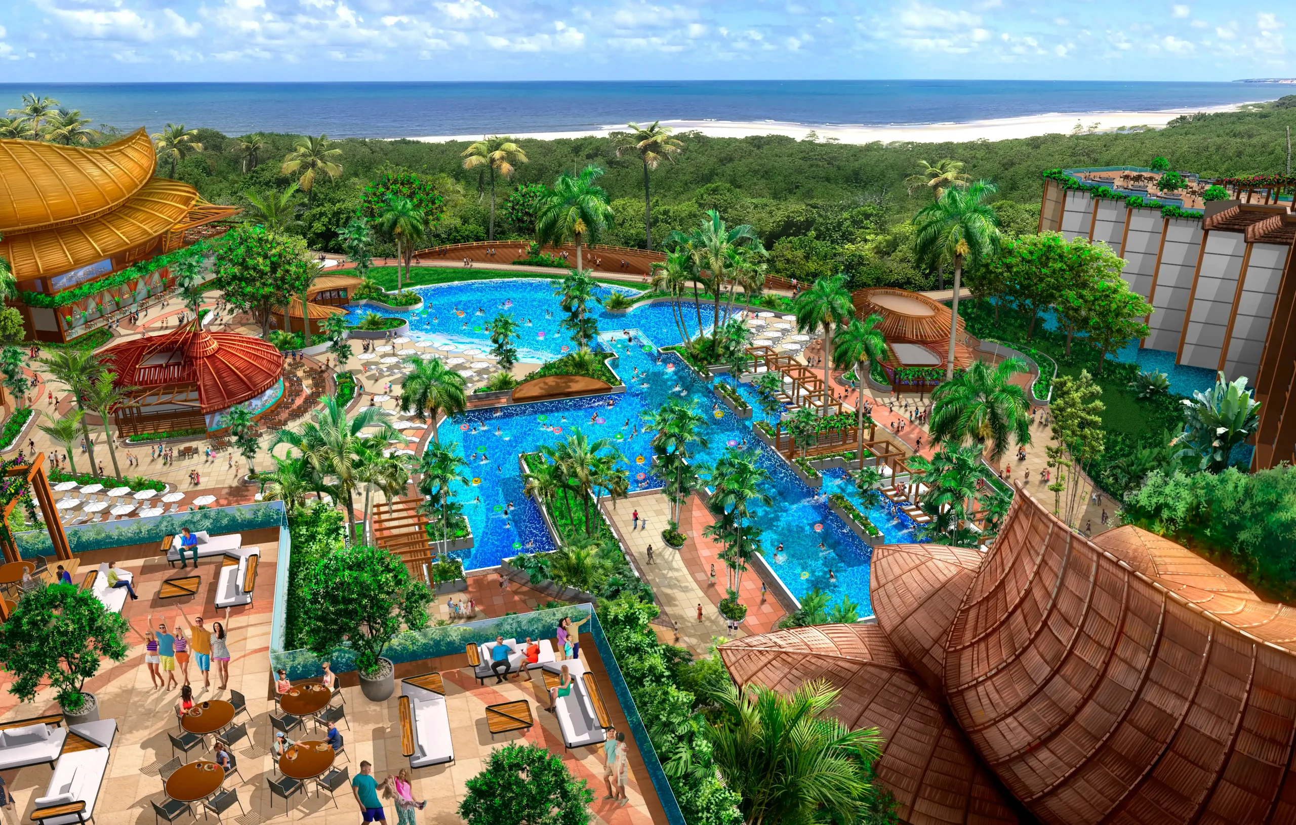 Com investimento de R$ 650 milhões, maior resort do Brasil abre as portas no Nordeste em março