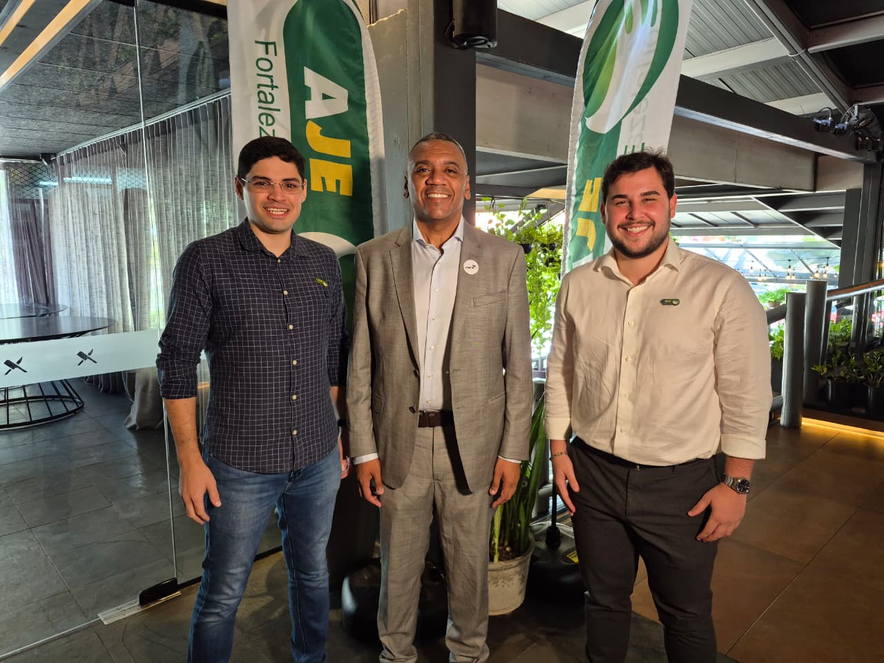 AJE Fortaleza reúne Preto Zezé e fortalece diálogo entre empreendedorismo e terceiro setor no Ceará