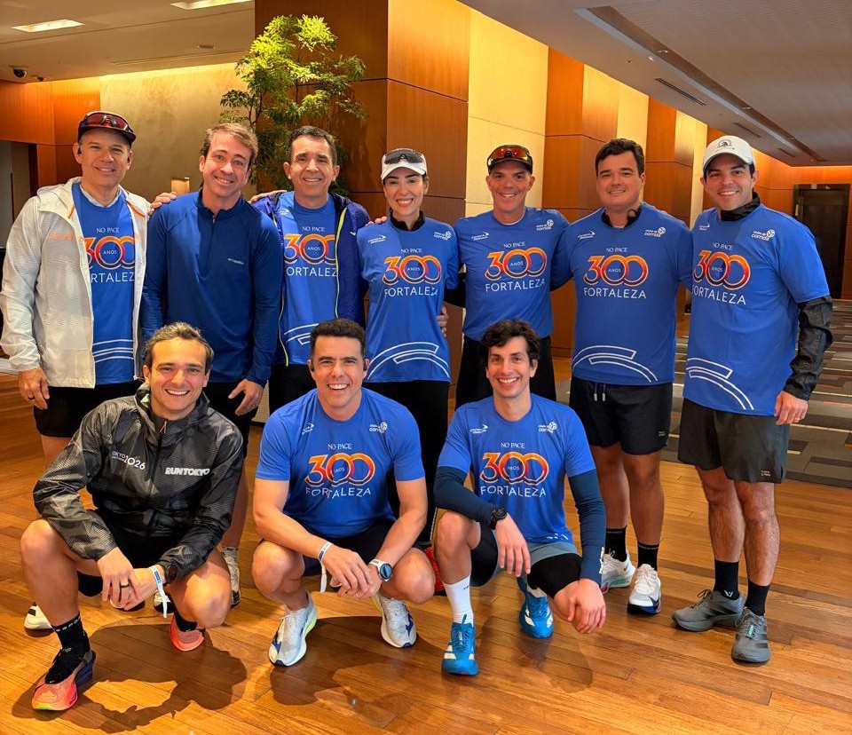 Fortaleza projeta seus 300 anos no cenário global durante a Maratona de Tóquio