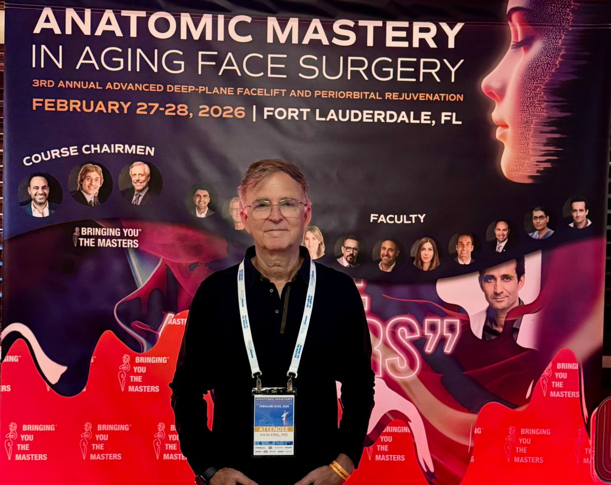 Haim Erel participa de imersão exclusiva sobre rejuvenescimento facial em Hollywood