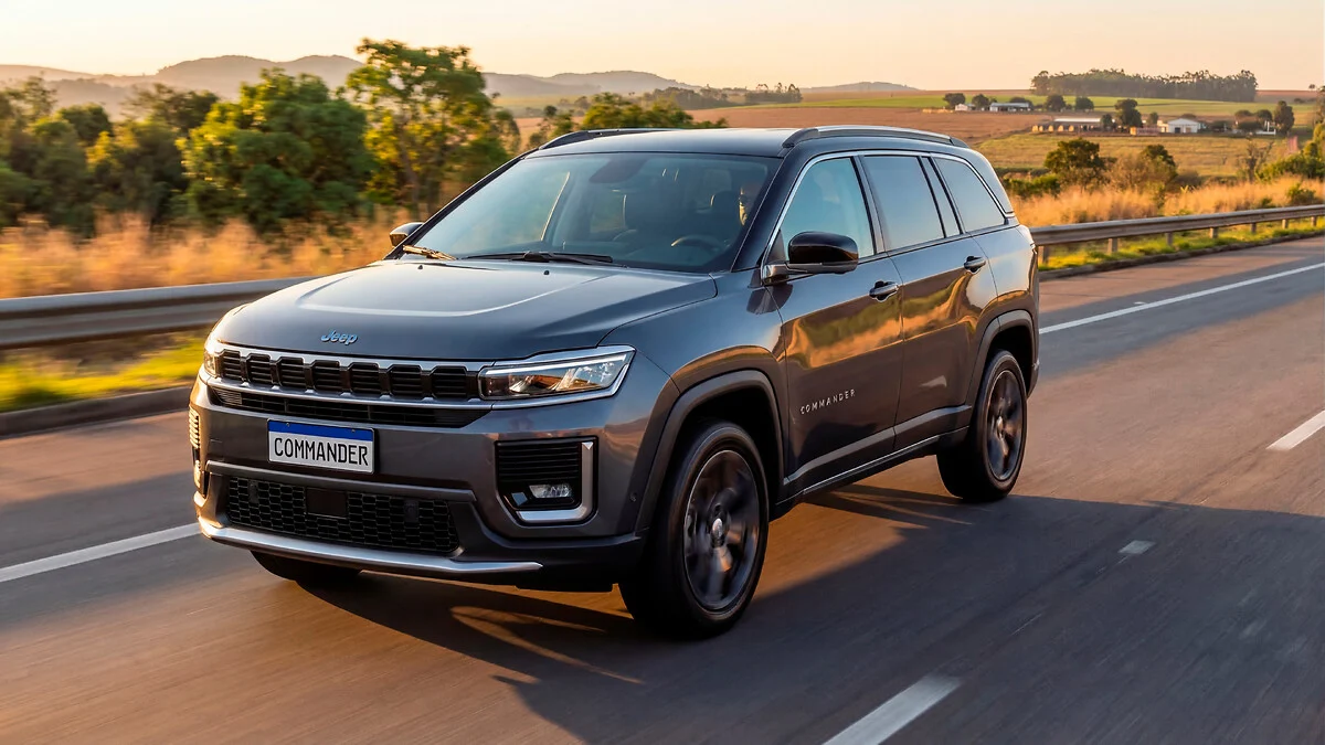 Jeep Commander 2027 aterrissa com muita tecnologia, performance e capacidade off-road