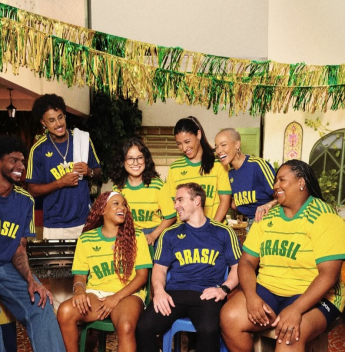 Adidas e Comitê Olímpico do Brasil revelam camisetas inspiradas na estética esportiva dos anos 80